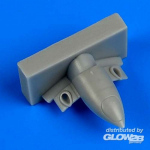 A6M Zero type 21/32 exhaust for Tamiya