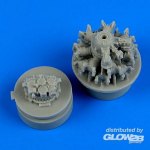 F4F-4 Wildcat engine for Airfix