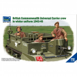 British Commenwealth Universal Carrier Crew in Winter...