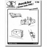 Buckles (for German Tanks) - Royal Model 1/35