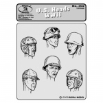 US Heads WWII - Royal Model 1/35