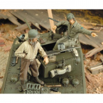 M3A3 Stuart Crew WWII - Royal Model 1/35