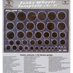 Tank Wheels Template No.2 - 1/35