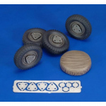 Sd.Kfz. 222 / 223 Wheels (Tamiya) - Royal Model 1/35