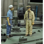 U.S. sailor and navy officer WWII - Royal Model 1/35