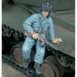 Russian Tanker jumping down WWII - Royal Model 1/35