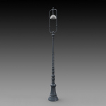 Antique street lamp (1/35) - Royal Model 1/35