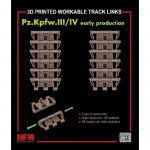 3D-Printed Workable Track Links for Pz.Kpfw.III /IV early...