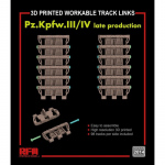3D-Printed Workable Track Links for Pz.Kpfw.III /IV late...