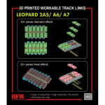 3D-Printed Workable Track Links for Leopard 2A5/A6/A7 -...