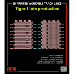 3D-Printed Workable Track Links for Tiger I late Prod. -...