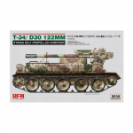 T-34/D30 122mm Syrian S.P. Howitzer - Rye Field Model 1/35