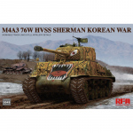 M4A3 76W HVSS Sherman Korean War - Rye Field Model 1/35