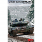 Leopard 2A6 MBT mit Interior - Rye Field Model 1/35