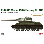 T-34/85 Model 1944 Factory No.183 - Rye Field Model 1/35