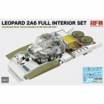 Leopard 2A6 Full Interior Set w. Ukraine Decal - Rye...