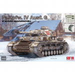 Panzer IV Ausf. G mit Winterketten - Rye Field Model 1/35