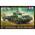 British Tank Churchill Mk.VII Crocodile - Tamiya 1/48