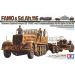 18t FAMO mit Panzertieflader Sd.Ah. 116 - Tamiya 1/35