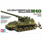 U.S. Self-Propelled 155mm Gun M40 - Tamiya 1/35