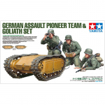 German Assault Pioneer Team & Goliath Set - Tamiya 1/35