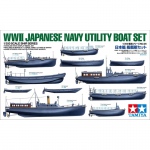 WWII Japanese Navy Utility Boat Set - Tamiya 1/350