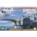 15cm SK C/28 Battleship Bismarck Bb II/Stb II Turret -...