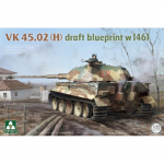 VK 45.02 (H) draft blueprint w1461 - Takom 1/35