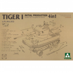 Panzer VI Tiger I (initial Prod.) s.Pz.Abt.502 4in1 -...