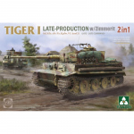 Panzer VI Tiger I (late Prod.) mit Zimmerit 2in1 - Takom...