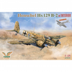 Henschel Hs 129 B-2 w. Interior - Takom 1/48