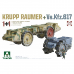 Krupp Rumer + Vs.Kfz.617 (1+1) - Takom 1/72