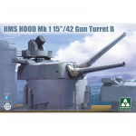 HMS Hood Mk.1 15/42 Gun Turret B - Takom 1/72