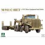 M911 C-HET w. M747 Heavy Equipment Semi-Trailer - Takom 1/72