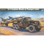 SA-2 Guideline Missile on Transport Trailer - Trumpeter 1/35