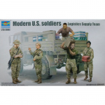 Modern U.S. Soldiers - Logistics Supply Team - Trumpeter...