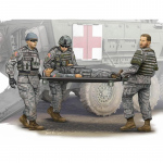 Modern U.S. Army Stretcher Ambulance Team - Trumpeter 1/35