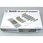 U.S. Aircraft Weapons - Bombs (26 pcs.) - Trumpeter 1/32