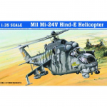 Mil Mi-24V Hind-E Helicopter - Trumpeter 1/35