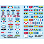 WWII Signal Flags - Trumpeter 1/200