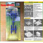 Holding/Guide pin for silicone mould-S (Blue)