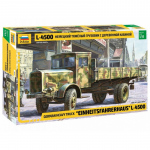 German Heavy Truck L-4500 Einheitsfahrerhaus - Zvezda 1/35