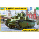 T-35 Soviet Heavy Tank - Zvezda 1/35