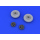 Spitfire Wheels (5 spoke, smooth tire) - Eduard 1/48