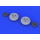 Spitfire Mk.XVI Wheels - 3 spoke - Eduard 1/48