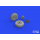 P-51D wheels block tread 2 1/48 for EDUARD