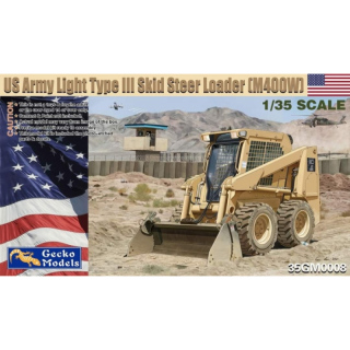 US Army Light Type III Skid Steer Loader (M400W) - Gecko Models 1/35