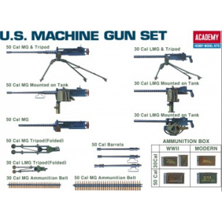 US Machine Gun Set - Academy 1/35