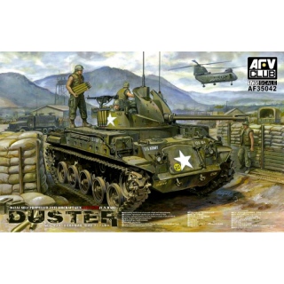 M42A1 Duster (S.P. Anti-Aircraft Gun, Vietnam War) - AFV Club 1/35