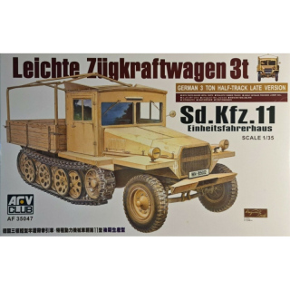 Sd.Kfz.11 Zugmaschine 3t (Einheitsfahrerhaus) - AFV Club 1/35